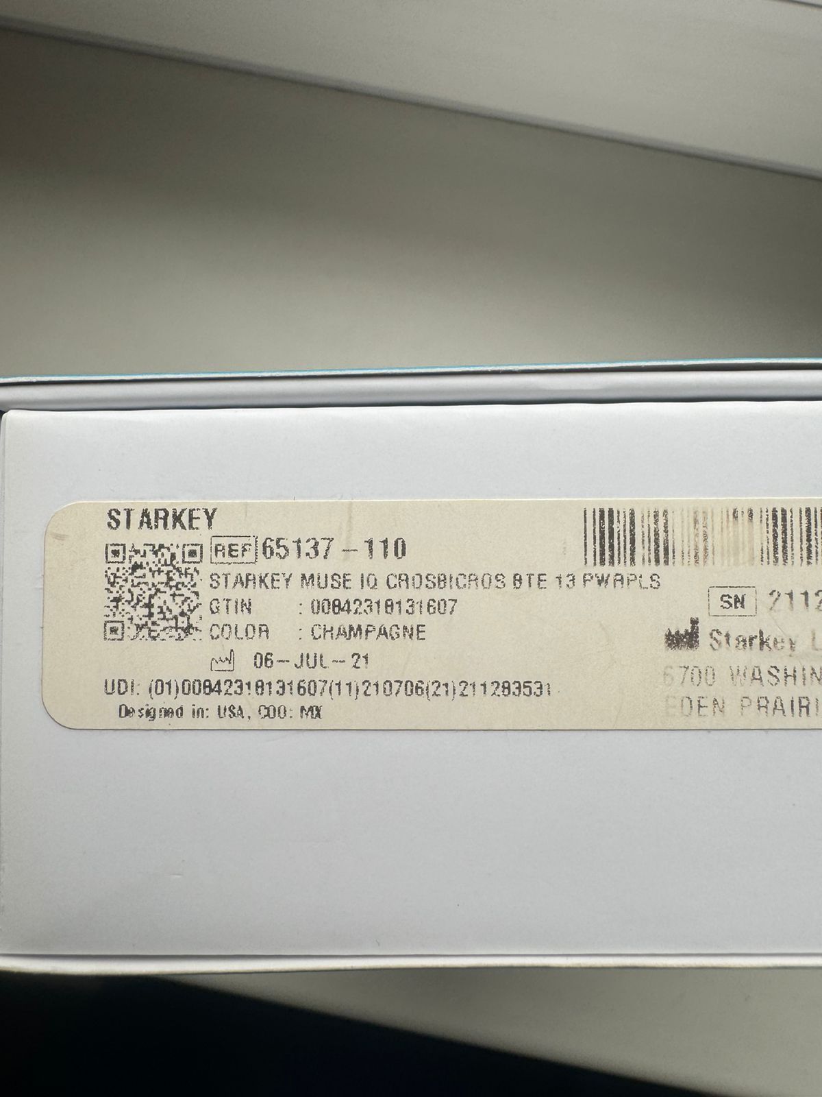 Слуховой аппарат Starkey