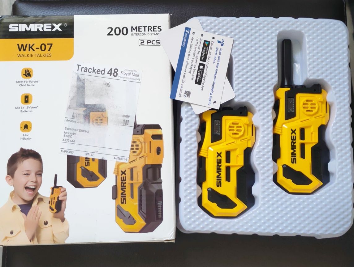 Комплект от две детски уоки-токита SIMREX WK-07