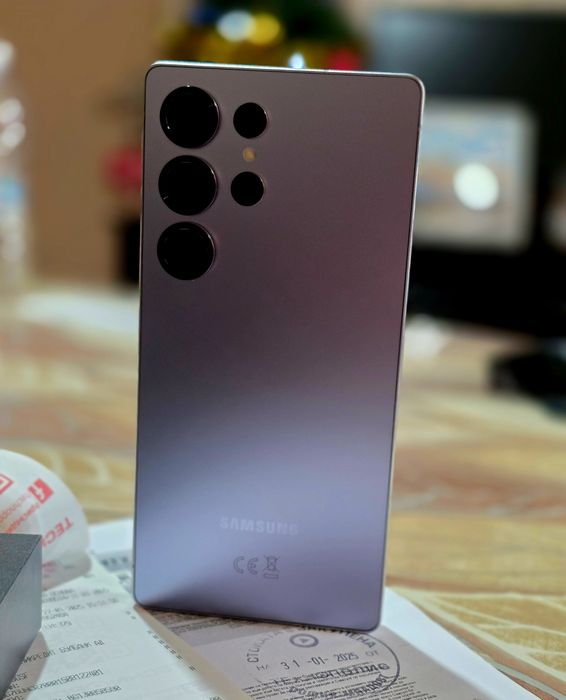 Samsung Galaxy S25 Ultra SilverBlue! 512/12gb Като нов! Гаранция!