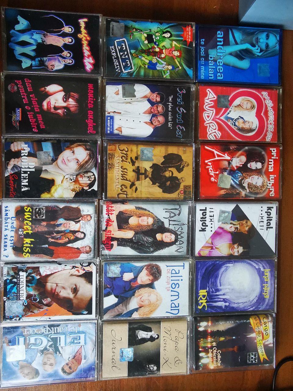 Casete Audio românești Holograf Pasarea Colibri Adrian Enache etc