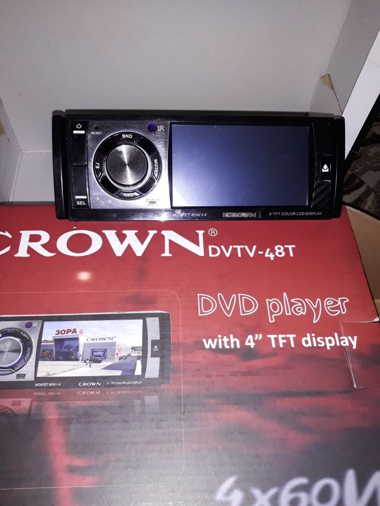 Cd player - Crown dvtv-48t