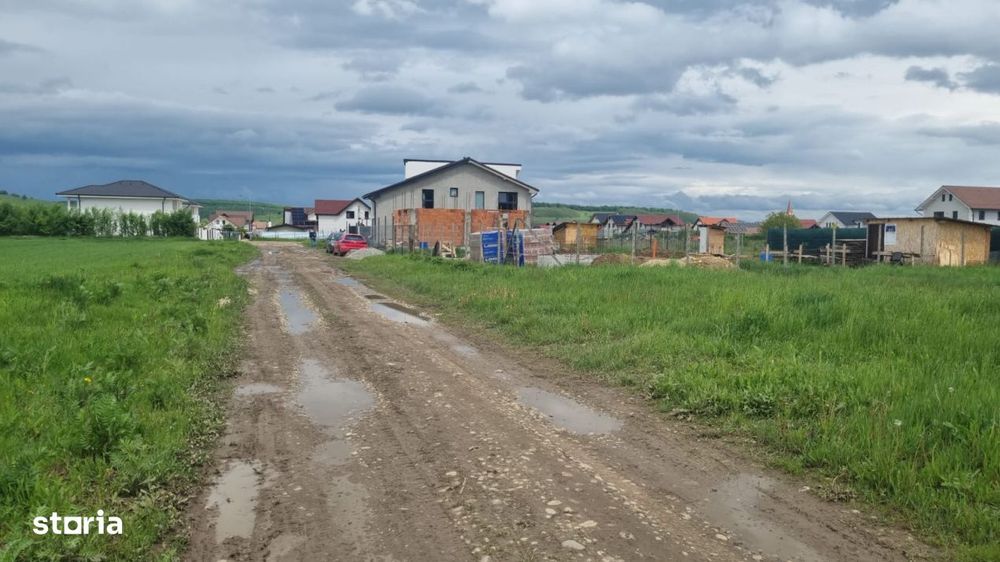 Teren de Vanzare in Cristian – 485 m² cu Autorizatie de Construire