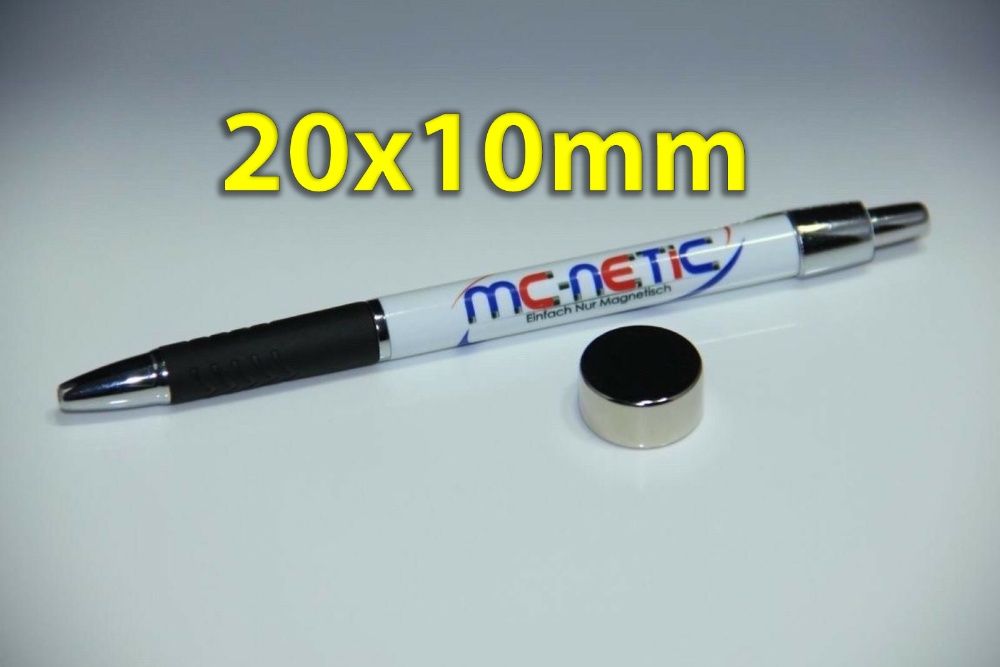 20x10mm МАГНИТ-13кг. неодимов N52, Neodymium magnet NdFeB magnit