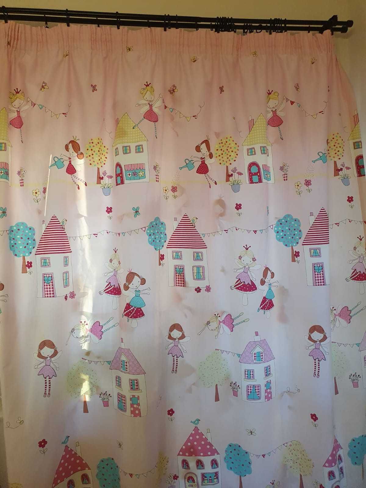 Set draperie, perdea pentru camera copil