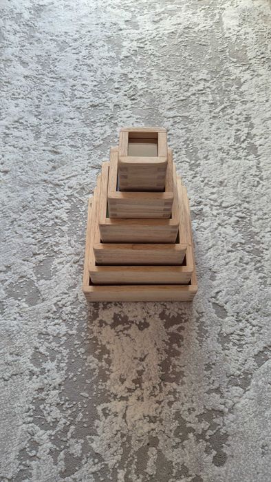 Montessori Piramida Guidecraft Originala