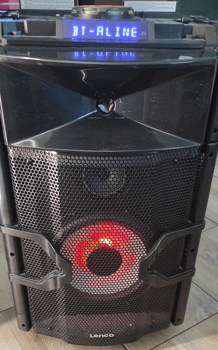 Тонколона Lenco PMX-250 | Portable High Power DJ Mixer System 200 Watt