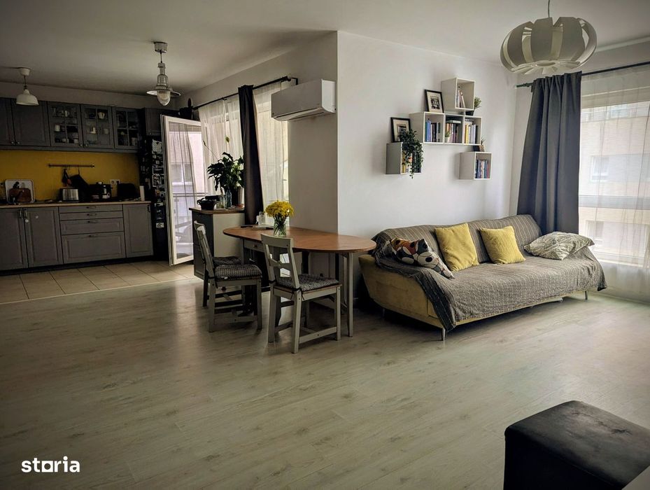 Apartament 2 camere  71 mp utili, mobilat, (langa padurea Baneasa)