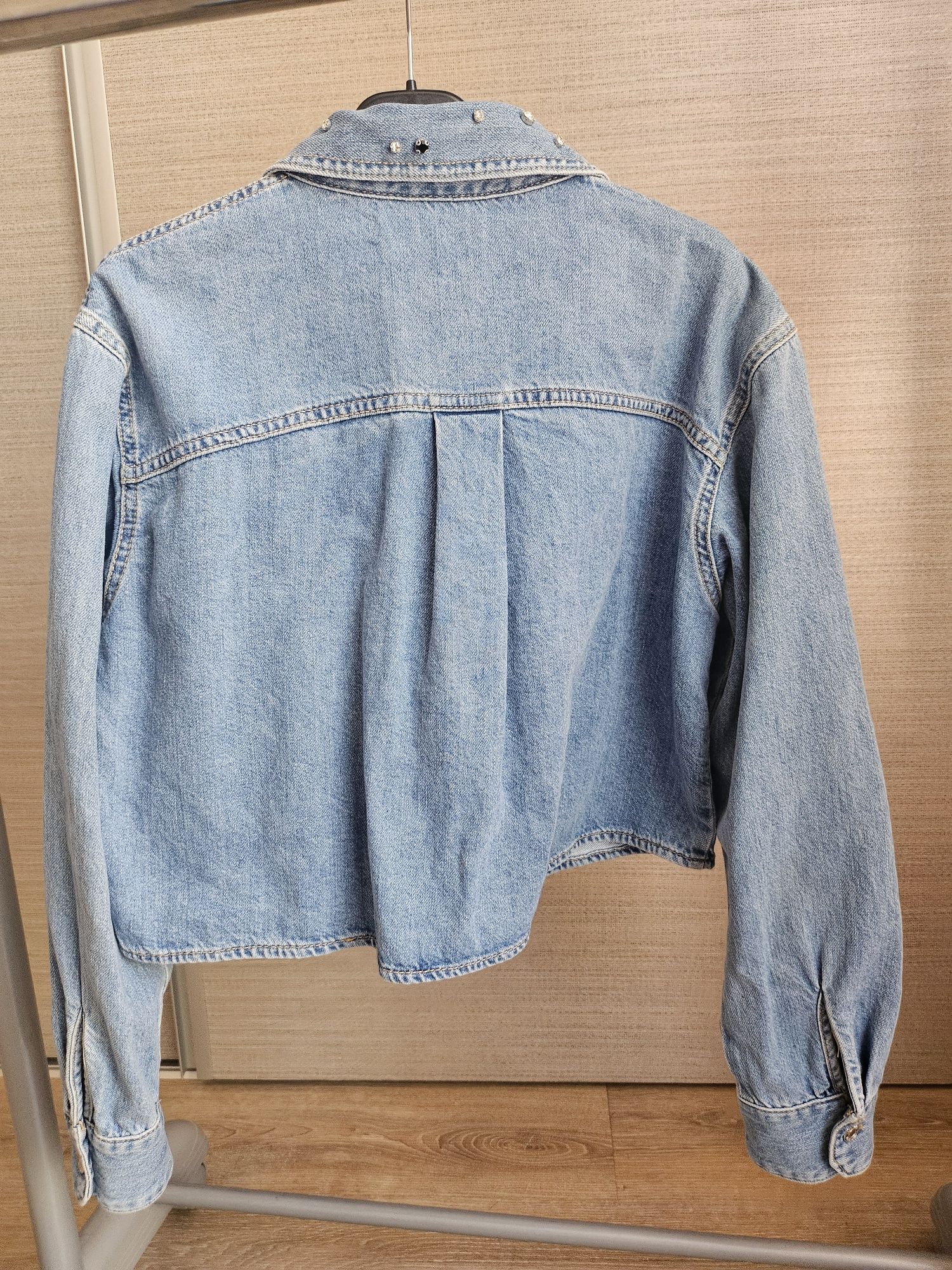 Дънково късо яке Zara