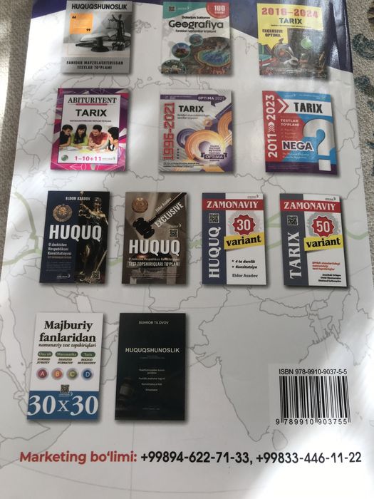 1200 test savollari o’rniga olgan