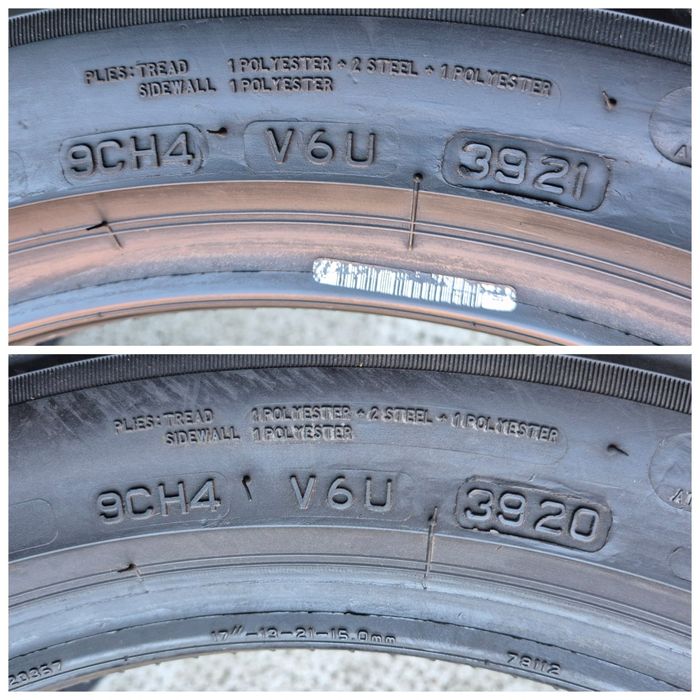 Set 2buc 205/50 R17 93V XL Bridgestone Blizzak LM005 M+S iarnă
