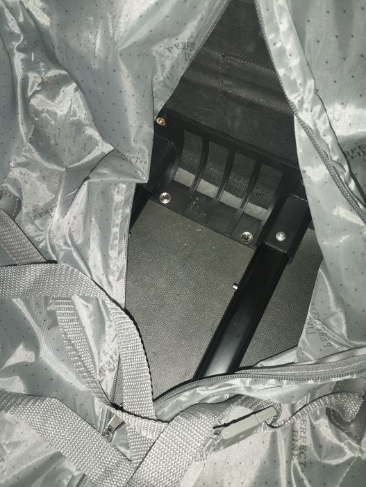 Текстилен куфар среден