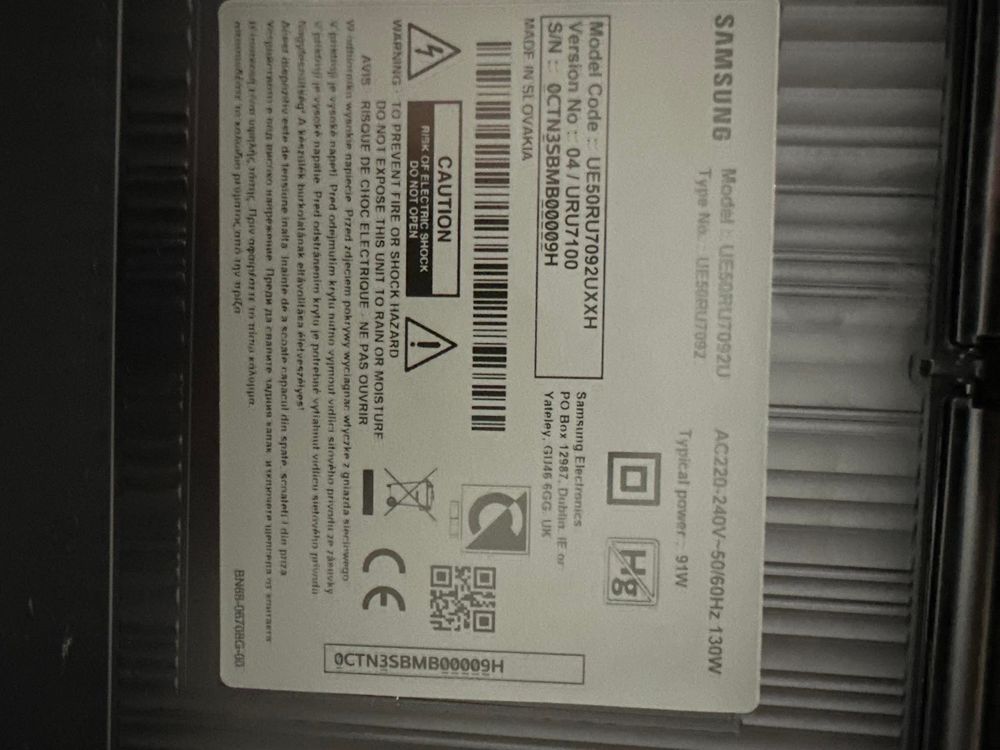 Televizor LED Smart Samsung
