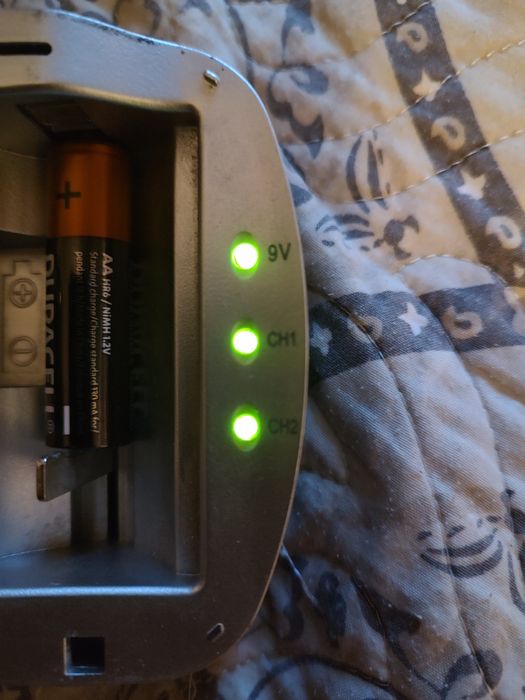 Încărcător GP acumulatori AA/AAA/C/D/9V