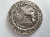 Medalie veche masonica din argint