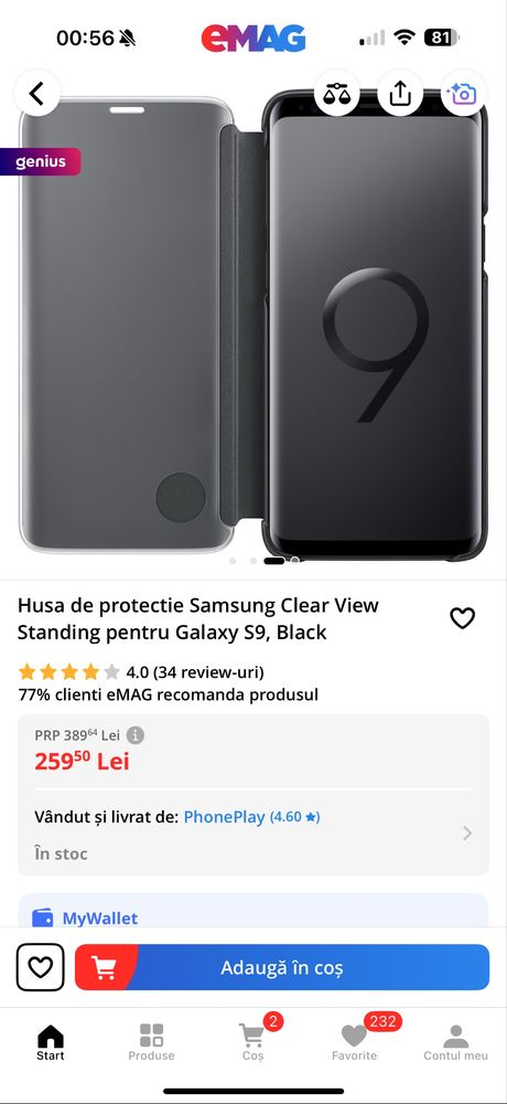 Telefon samsung galaxy s9