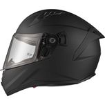 Casca moto Agrius Wrath NOUA Negru mat, casca integrala ochelari soare