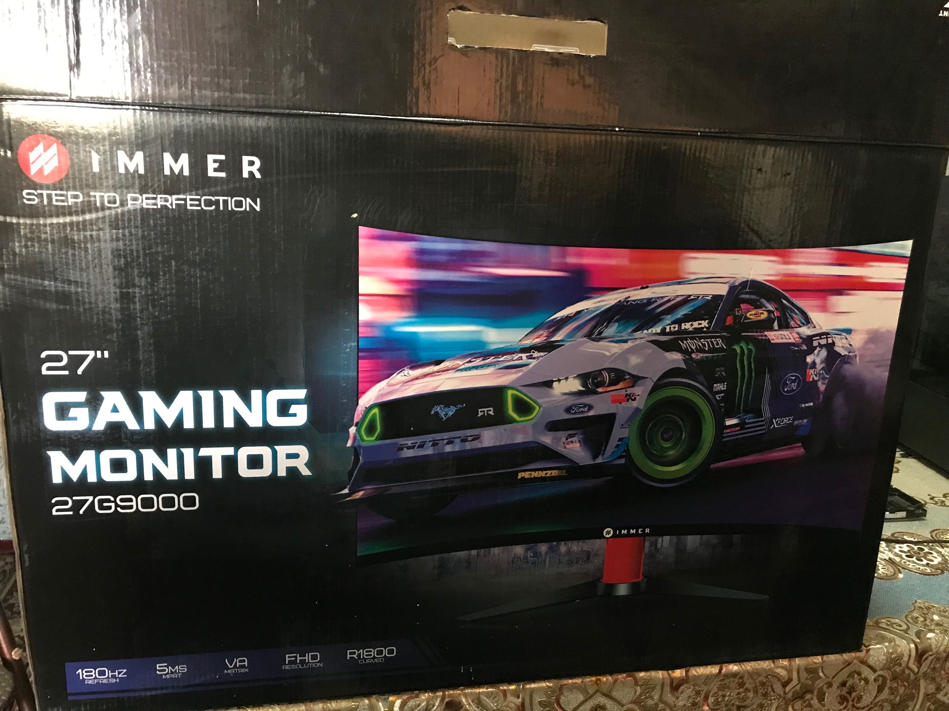 Игровой монитор IMMER 27 Curved 180HZ