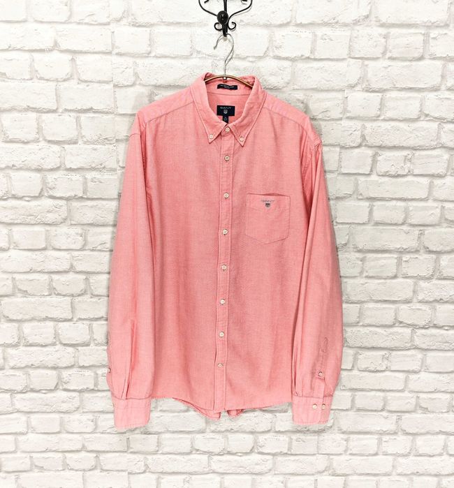 GANT Оригинална мъжка риза Цвят Сьомга размер XL