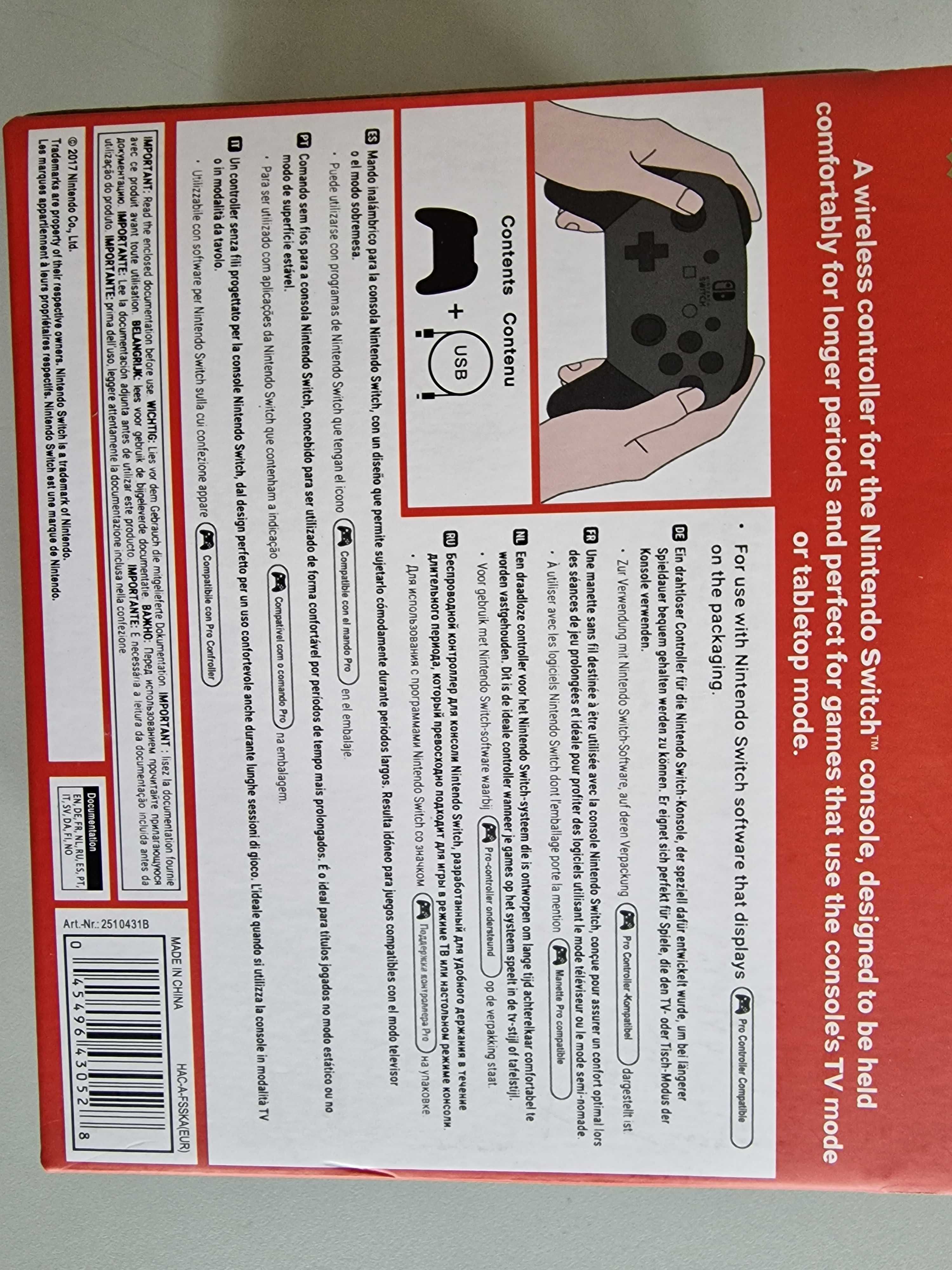 Контролер за Нинтендо Nintendo Switch Pro-Controller er