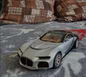 Macheta metalica bugatti Atlantic scara 1:24 noua