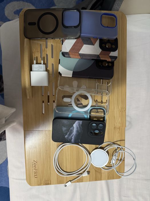 Iphone 15 Pro 256GB, Blue Titanium, achiziție Emag