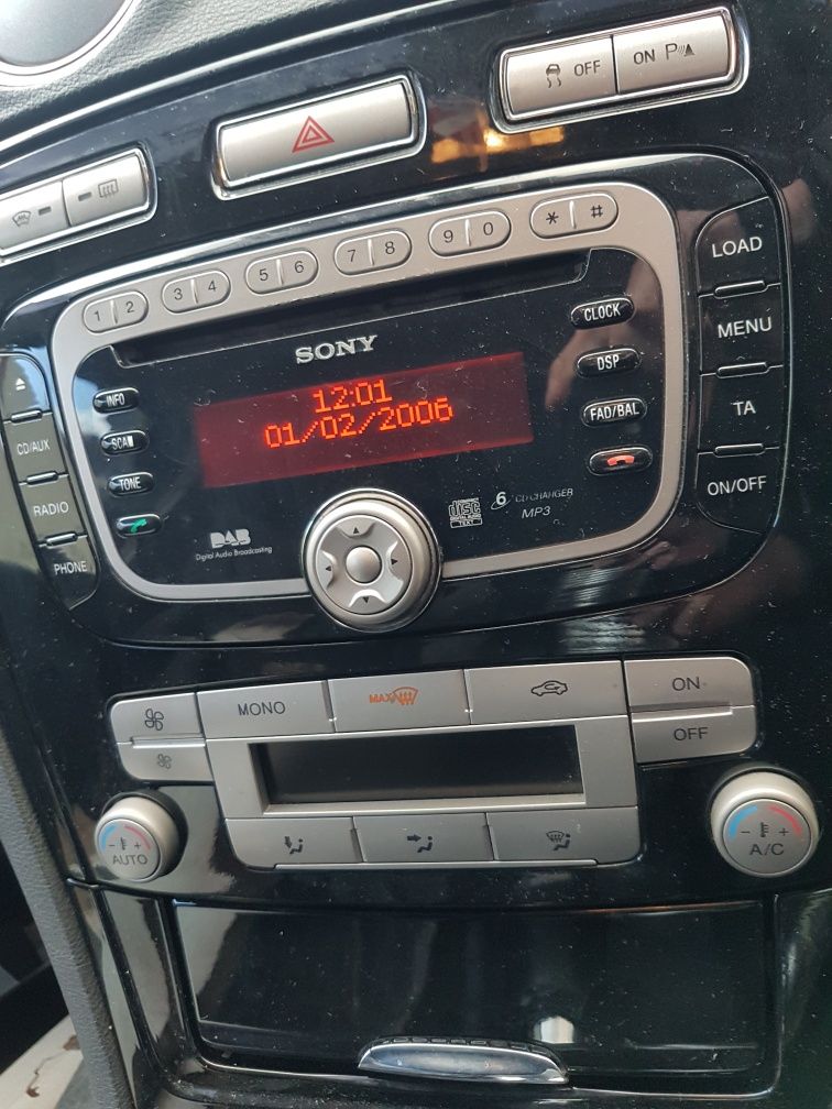 Mp3 radio cd navigație blutooth sony ford focus 2 mondeo mk4