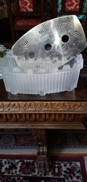 REXCALORIS-SUPER German/Swiss Crystal Candle Warmer  100 de ani vechi