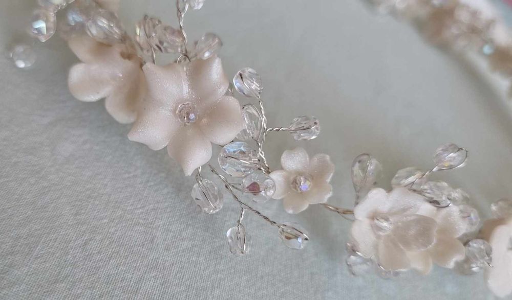 Bentiță mireasă 45 cm