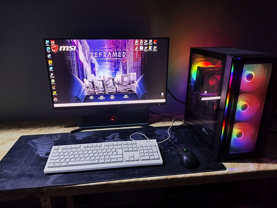 Kompyuter i5 12400  GTX 1650 6BGB  полный комплект