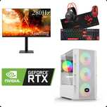 Игровой Комплект i5-12400F/RTX 4060|Монитор 250Hz|Bloody комплект