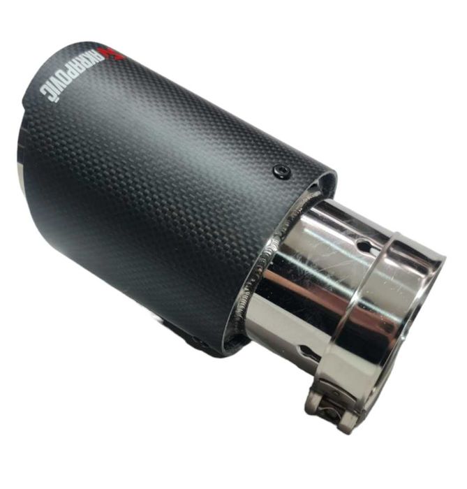Накрайник За Ауспух Akrapovic Карбон 76мм.,  MADE IN SLOVENIA