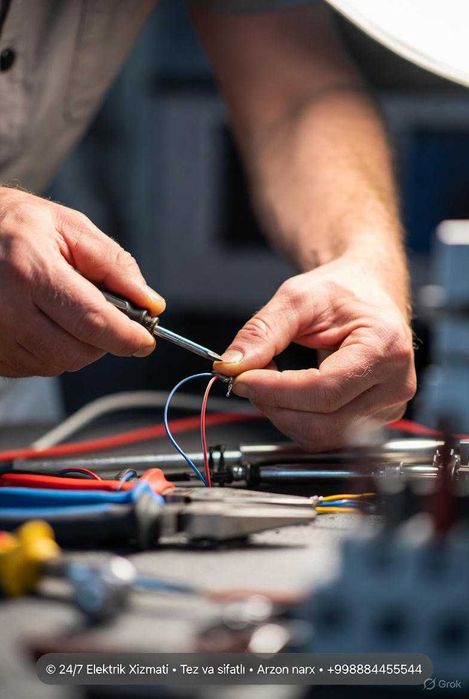 ELEKTRIK XIZMATI |  24/7 | Tez va sifatli |