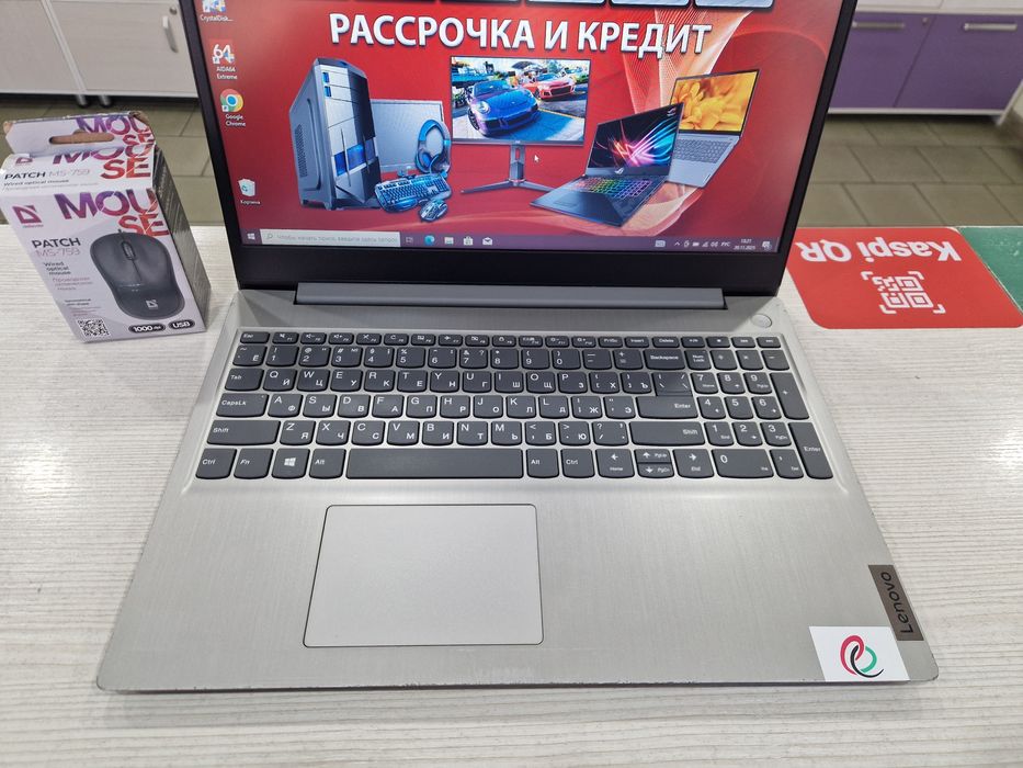 Lenovo (4 ядра, 8 Gb DDR4, 256 Gb SSD)
