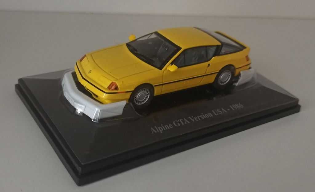 Macheta Renault Alpine GTA Version USA 1986 - Eligor/Altaya 1/43