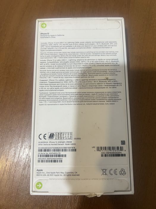Iphone 13 256Gb
