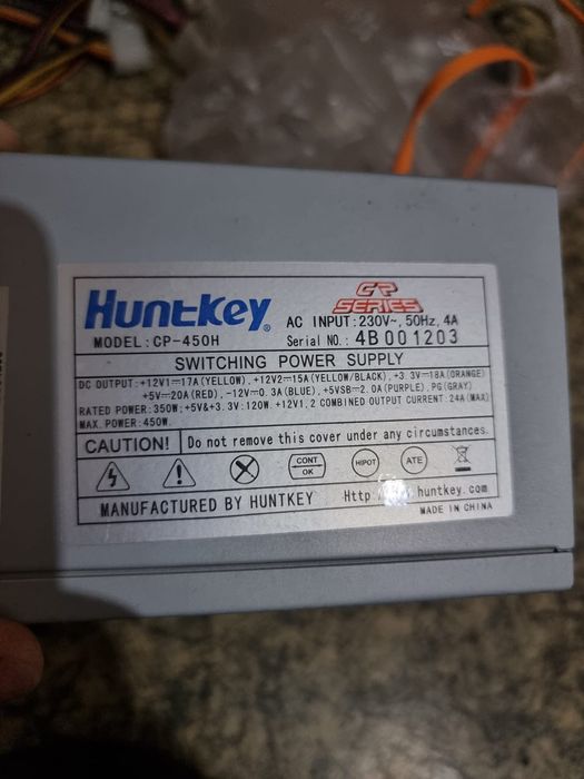 Блок Блокпитания 450w Huntkey cp-450hпитания
