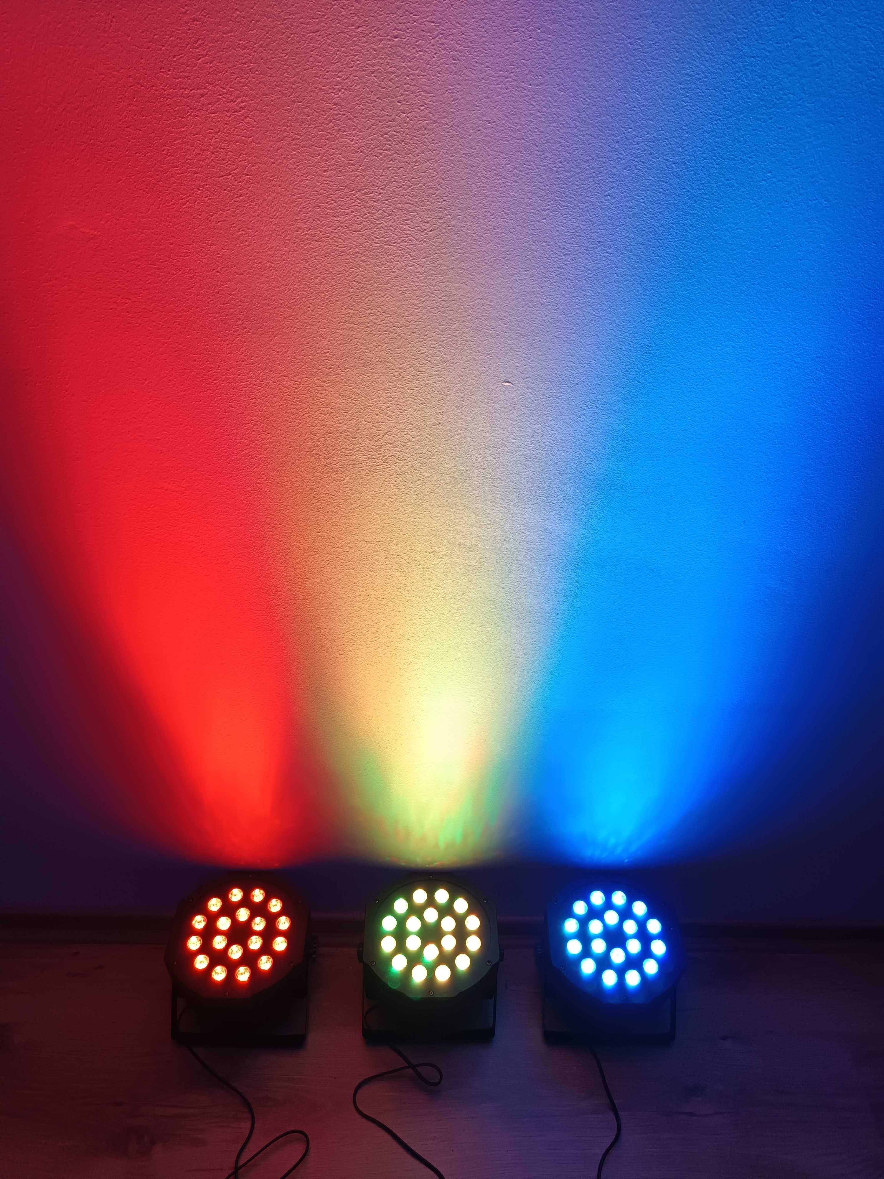 Proiector jocuri de culori Disco Party Orga de lumini 18 leduri RGB