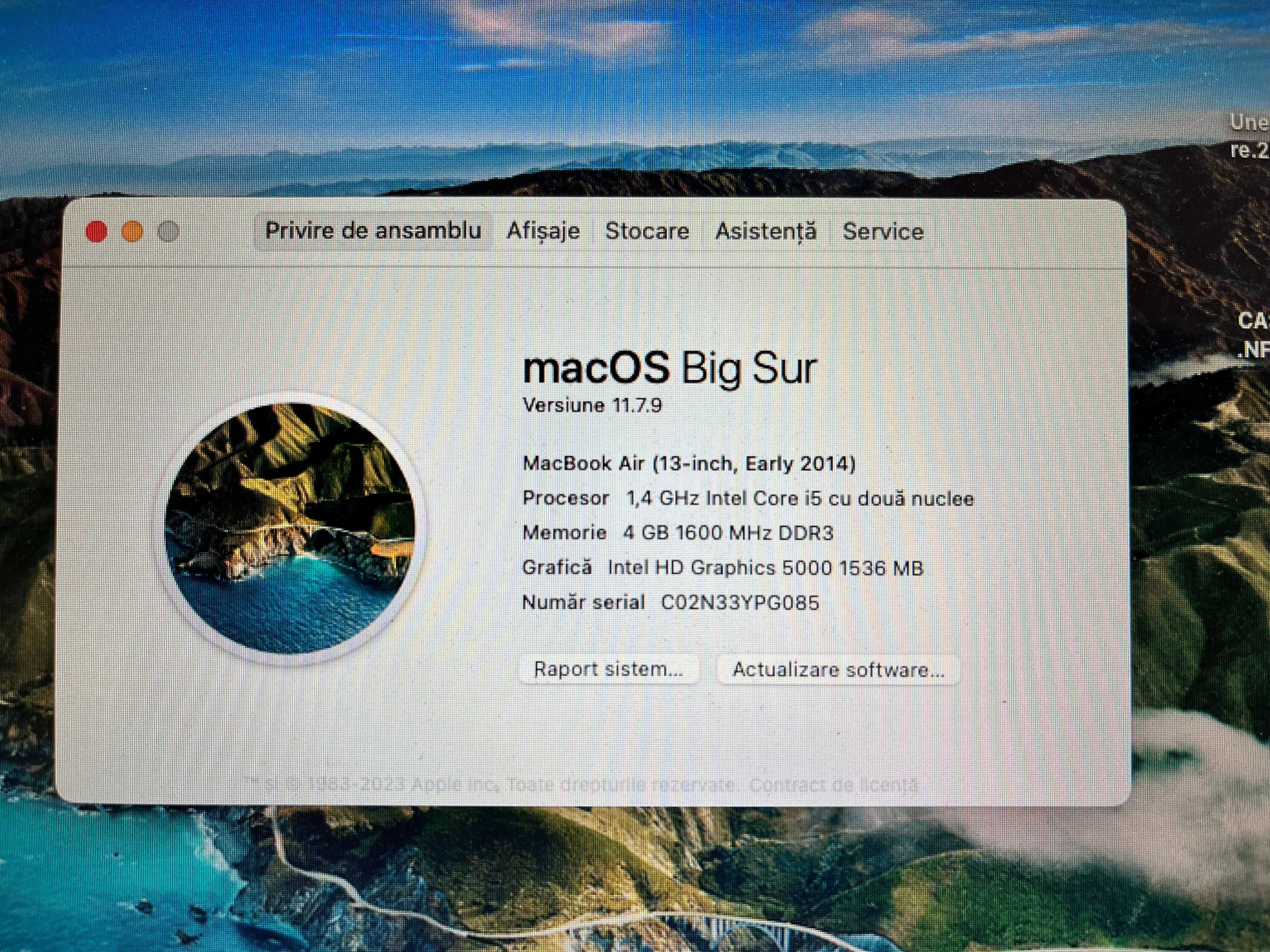 Macbook Air 13 inch early 2014