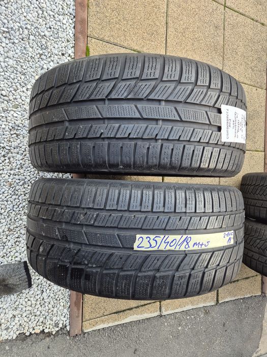 Vând cauciucuri 235/40/18 M+S 2 buc imp Germania