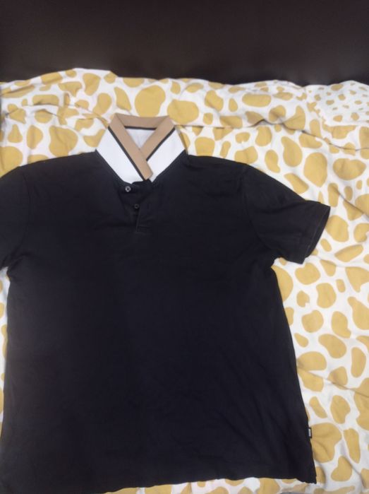 Boss официална тениска с яка