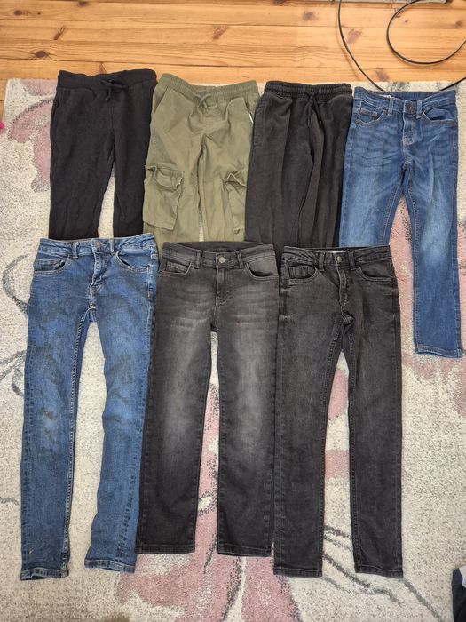 Блузи и панталони за момче.Рр 122-128