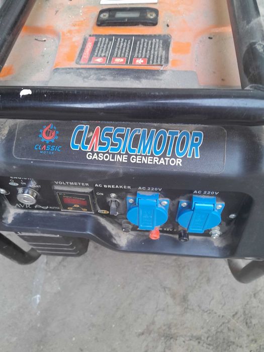 Продается Электрогенератор бензиновый CLASSICMOTOR 3.5KVA-3.0KVA