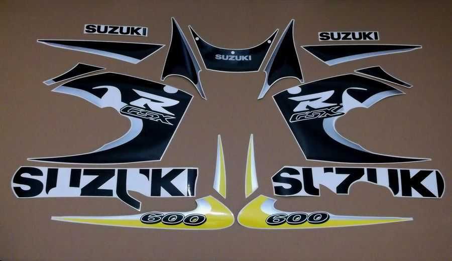Стикери Сузуки GSXR 600 Srad 1996г.-1999г. Suzuki лепенки срад 1997