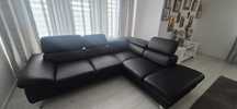 Colțar negru impecabil Dimensiuni: L  2.60cm
l  2.00cm
Șezut 65cm