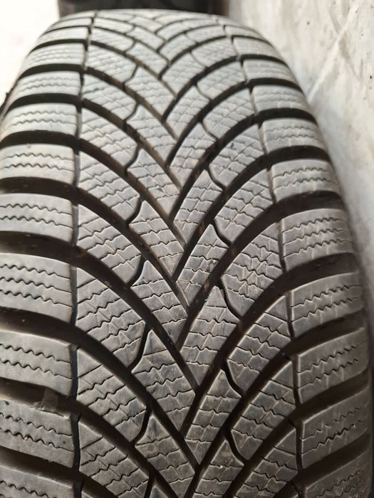 Зимни гуми Semperit 195/65/15" на метални джанти 5×112/15"+тасове