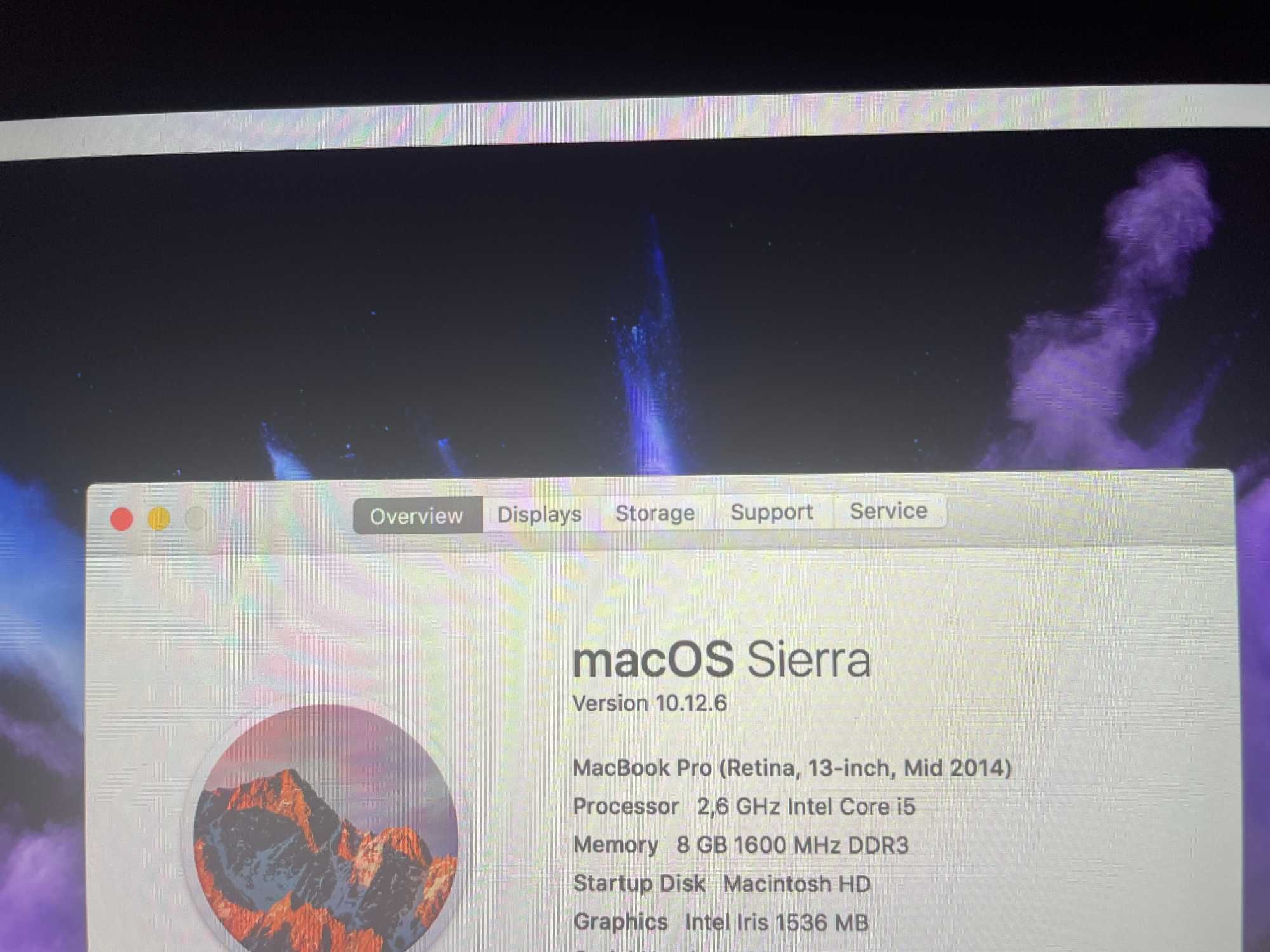 MacBook Pro Mid2014 13” SSD 256GB