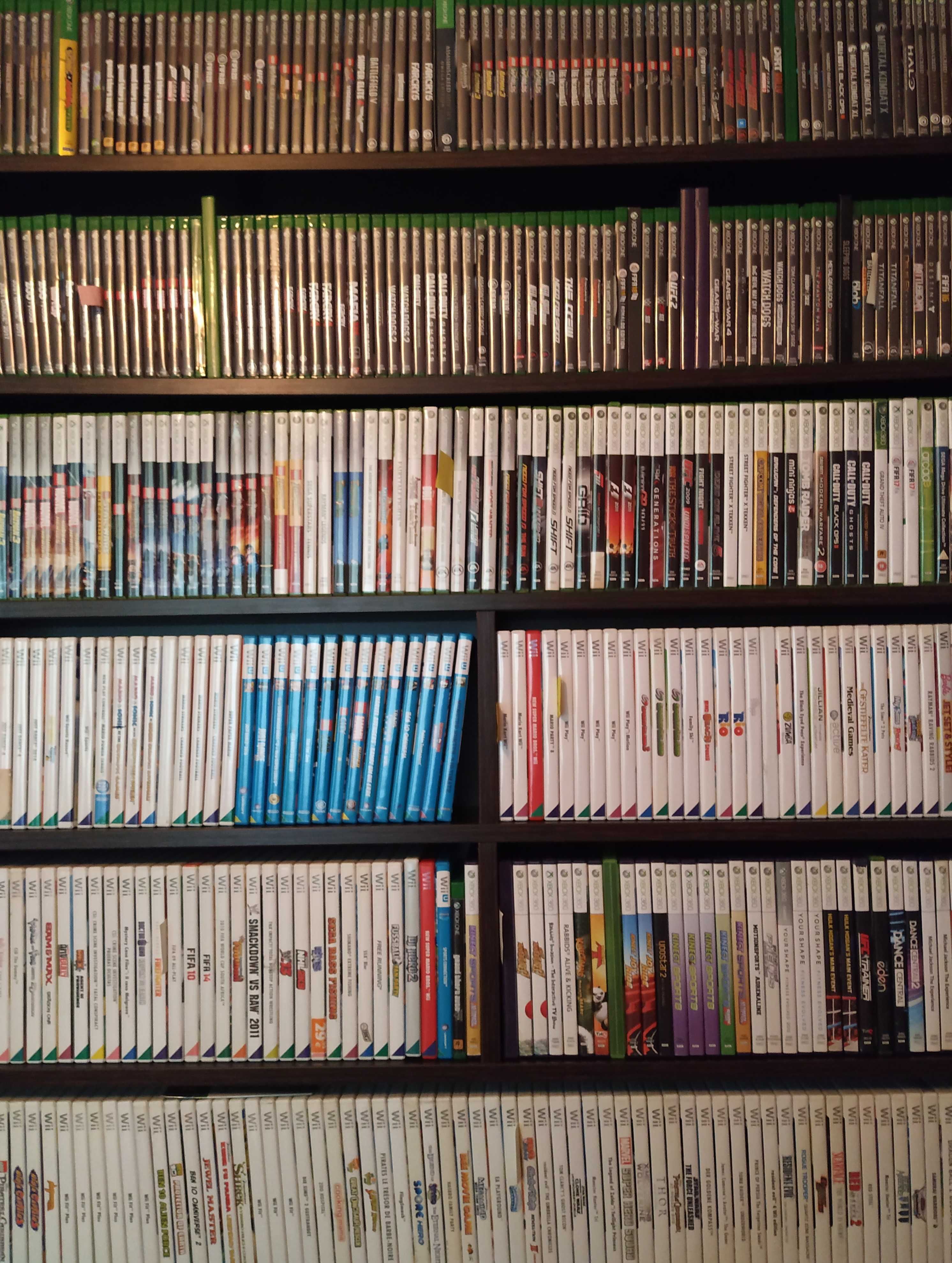 Wii full box cu toate accesoriile originale si jocuri incluse
