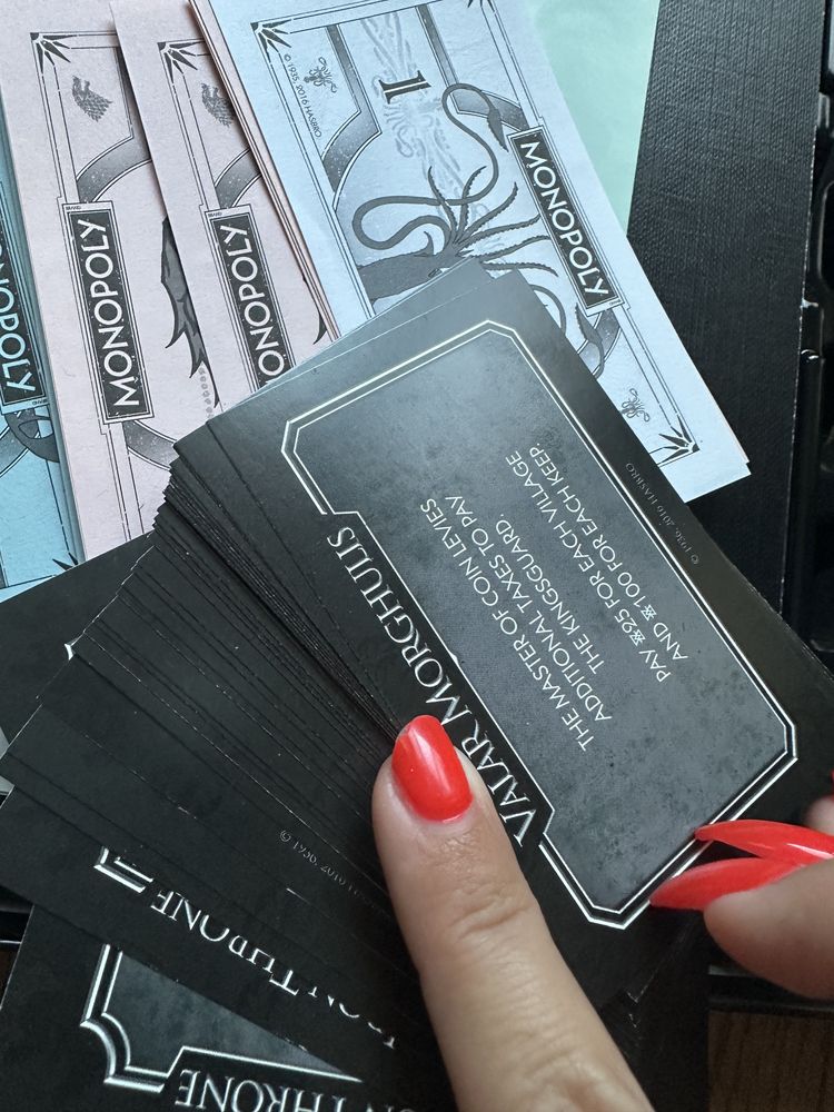 Monopoly Game of Thrones edition