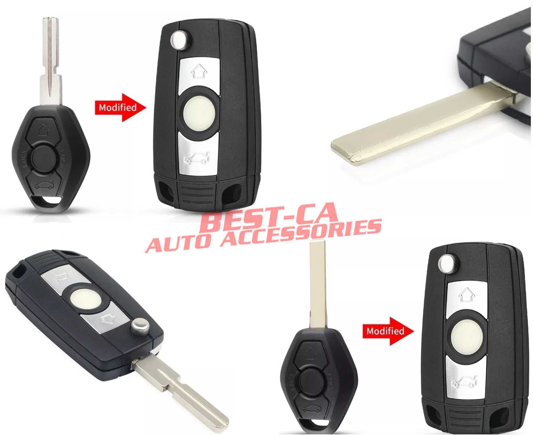 Carcasa cheie transformare briceag BMW E38 E39 E46 E53 E60 E61 E81 E83