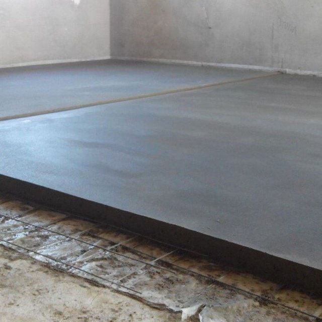 Yarim quruq styajka Полу сухая стяжка